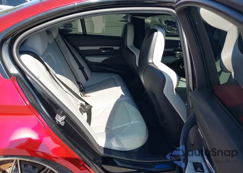 2018 BMW M3 из США, поврежденный, VIN WBS8M9C58J5L71553